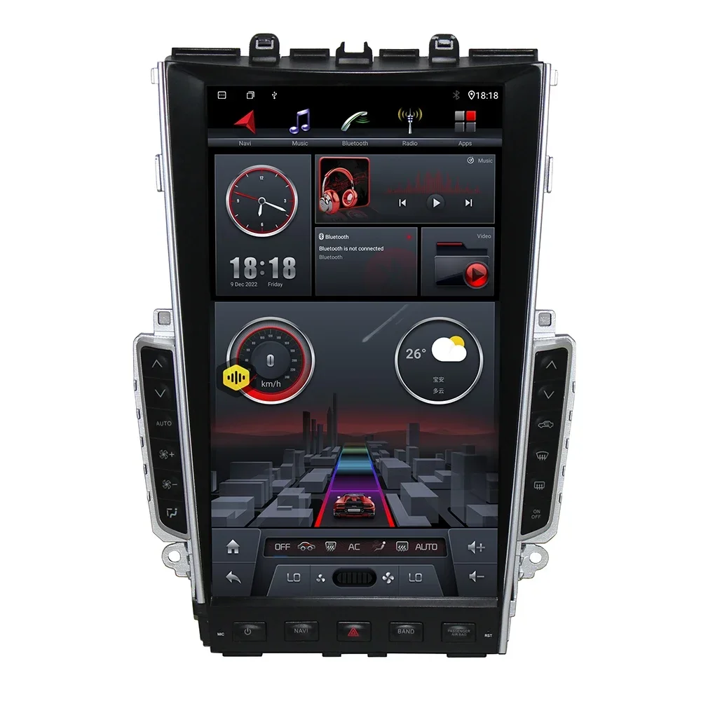 13.6" Style Android Screen Car Radio Video Player For Q50 Q50L Q60 2014-2021