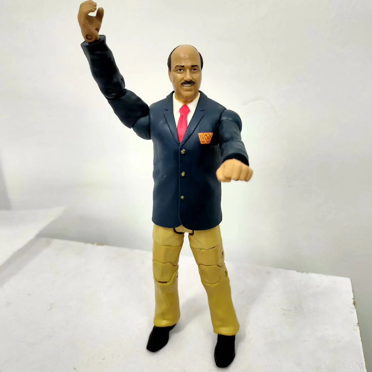 

Gene Okerlund WWE AEW Figure Wrestling Display Collection Figure Festival Gift