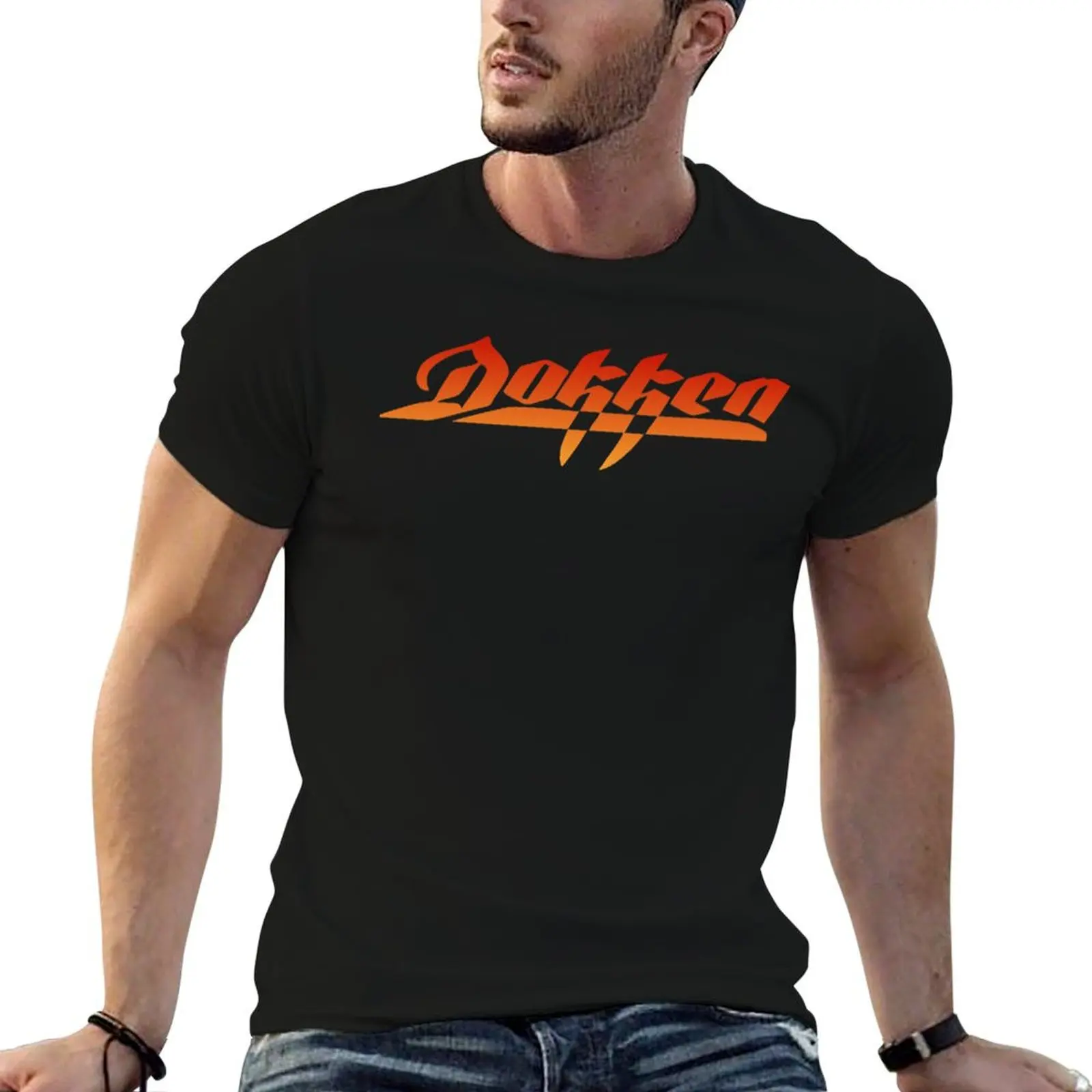 Incredible Metal Band Edition Dokken Band Design 1 T-shirt basique pour tenue de tous les jours