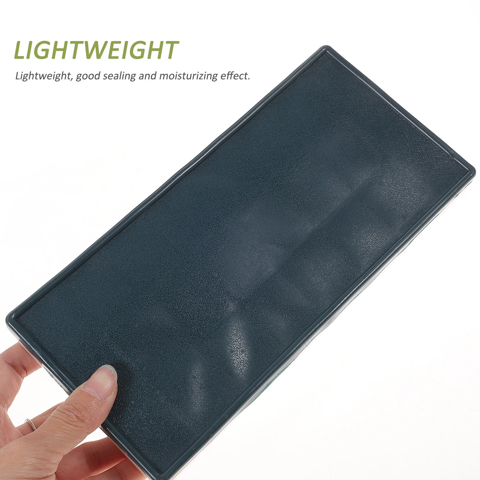 

24 Wells Plastic Paint Box Airtight For Watercolors Acrylic Oil Gouache Moisturizing Color Mixing Palette Deep Grids Container