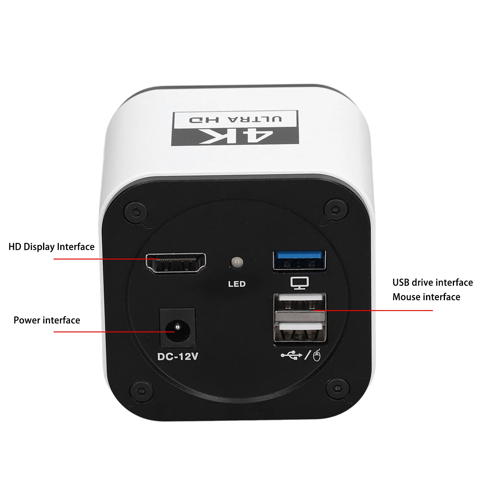 1/1.8in IMX334 الاستشعار 4K USB مجهر كاميرا HD عرض واجهة VGA كاميرا صناعية للإصلاح