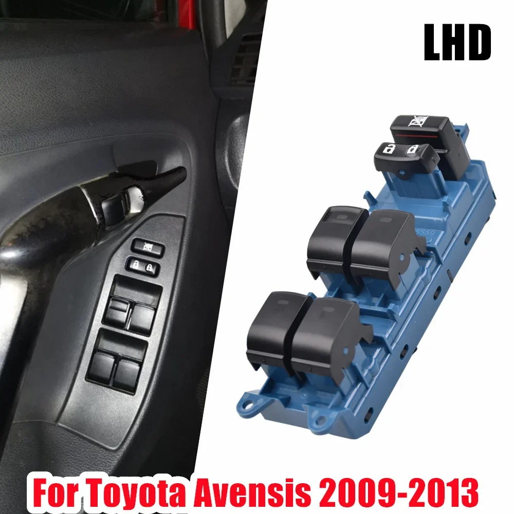 

For Toyota Avensis Verso Camry Prius 2009-2018 Front Left Power Window Master Lifter Switch Button 84040-05020 8404005020