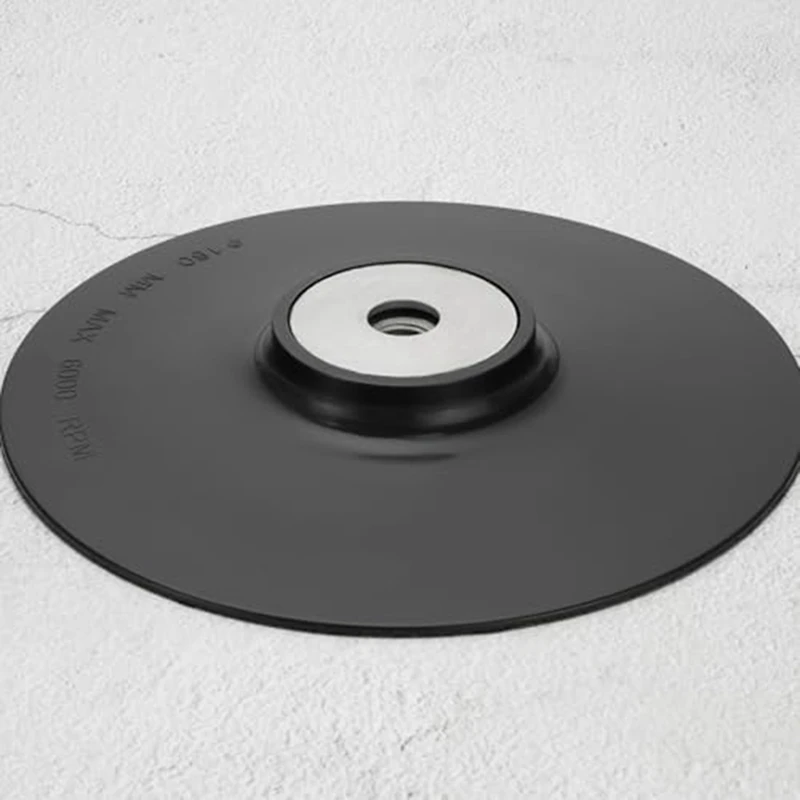 ABJI-3Pcs Plastic Angle Grinder Backing Pad Compatible With M14 Internal Thread Disc Sander Angle Grinder Diameter