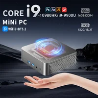 Mini PC portátil Core i9-10980HK/i9-9900U para juegos, con Windows 11 Pro, 16GB DDR4, 1TB/2TB M.2 SSD, WiFi 6, BT5.2, ordenador de escritorio.