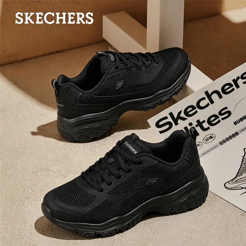 Skechers men's running shoes, mesh - fabric sports shoes, shock - absorbing, lightweight walking shoes, model 232014 - BBK