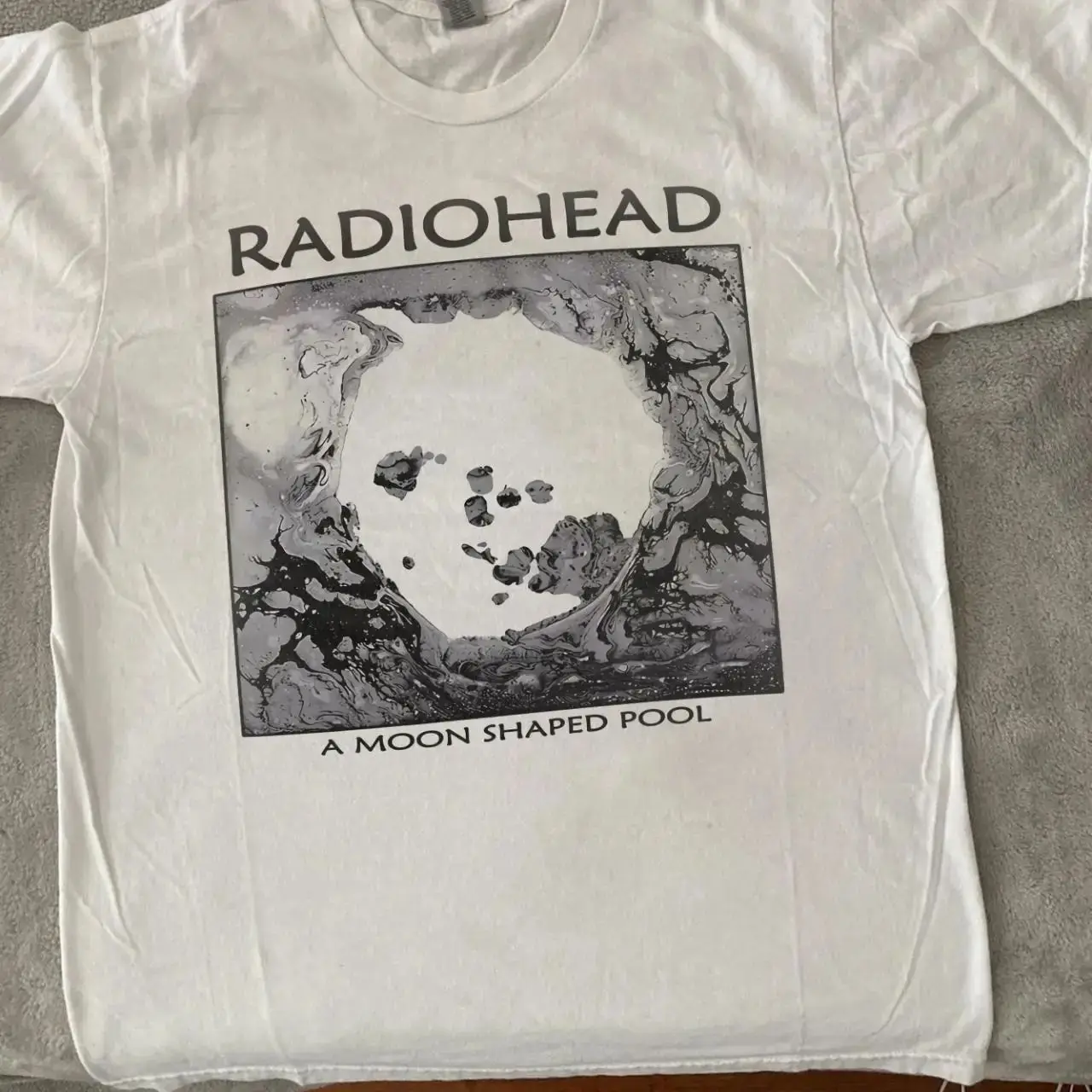 The Bend Album Band Copy Pattern Print T Shirts Hot Selling Vintage Radiohead T Shirt Rock Hip Hop Artist Street Tops Unisex