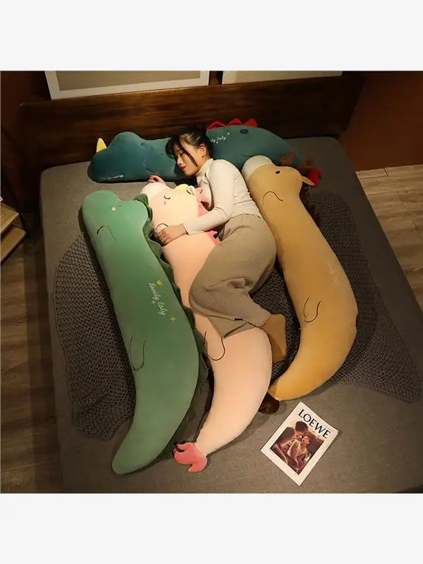 

Милая длинная подушка для боковых распылений, дизайн для мальчиков и девочек, ткань для собаки, ape, мягкая игрушка, подголовник для кровати, спальня, Cuion