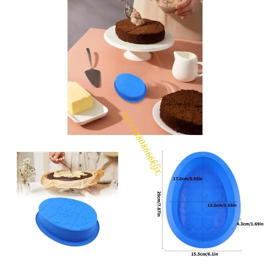 

Праздничная тематическая силиконовая плесень для выпечки для выпечки для кексов для пиццы Ненадвигая поверхности подарок 066c