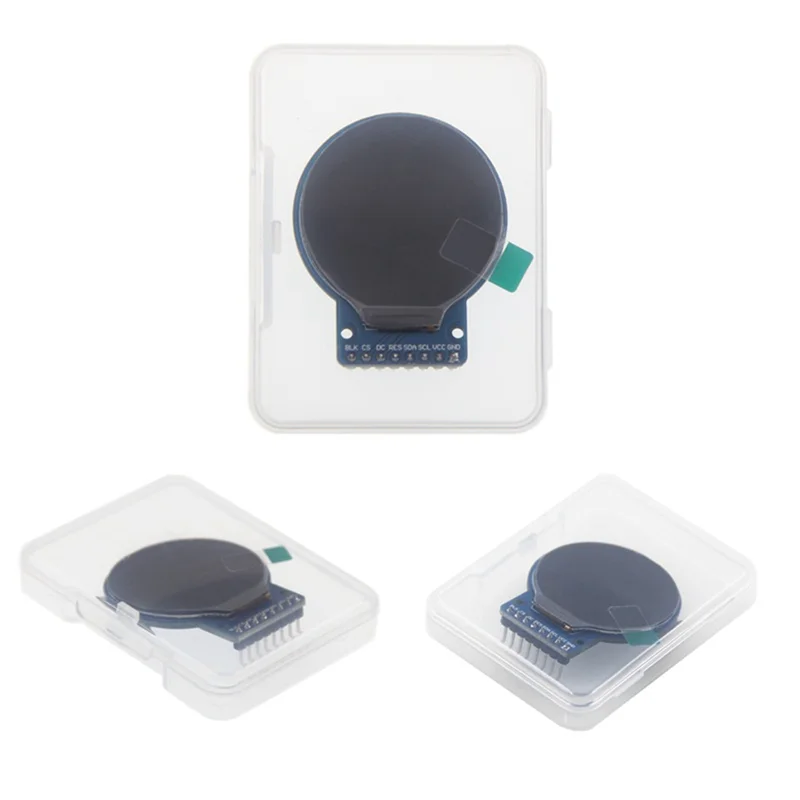 

A45U 1,28-дюймовый Ips Full View TFT-дисплей ЖК-экран SPI последовательный порт круглый экран 240X240 разрешение модуль цветного экрана