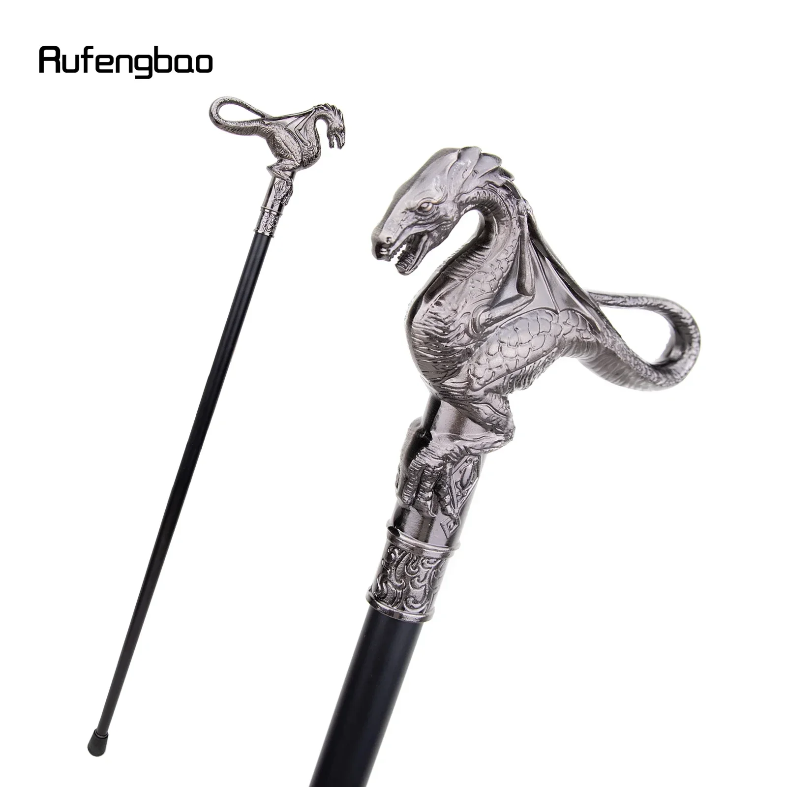 

Dinosaur Tyrannosaurus Rex Single Joint Walking Stick Decorative Cospaly Party Fashionable Walking Cane Halloween Crosier 93cm