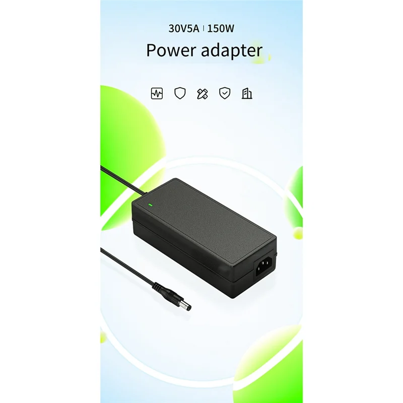 30v5a adaptador de alimentação 150w carregador de fonte de alimentação adaptador de alimentação universal para laptops impressoras aparelhos etc fácil de usar plugue da ue