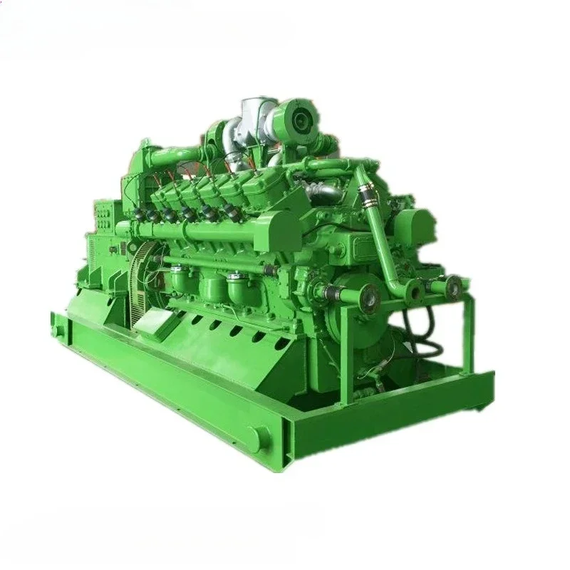 محطة طاقة 10 كيلو وات إلى 5 ميجا وات مولد محرك الاحتراق الداخلي عالي المعايير مولد الغاز الطبيعي استهلاك الوقود #4