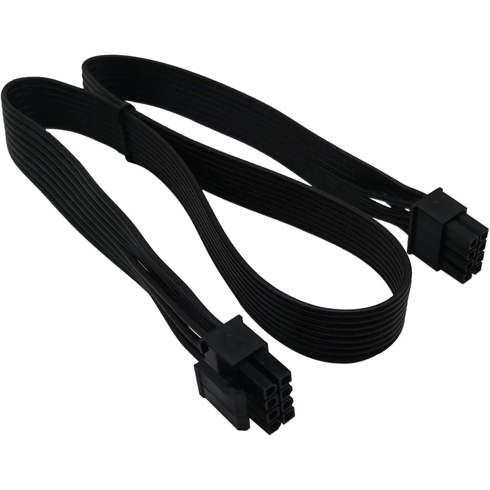 A23G CPU 8 Pin Male to CPU 8 Pin (4+4) Male EPS-12V Motherboard Power Adapter Cable for Corsair Modular Power Supply (60cm)