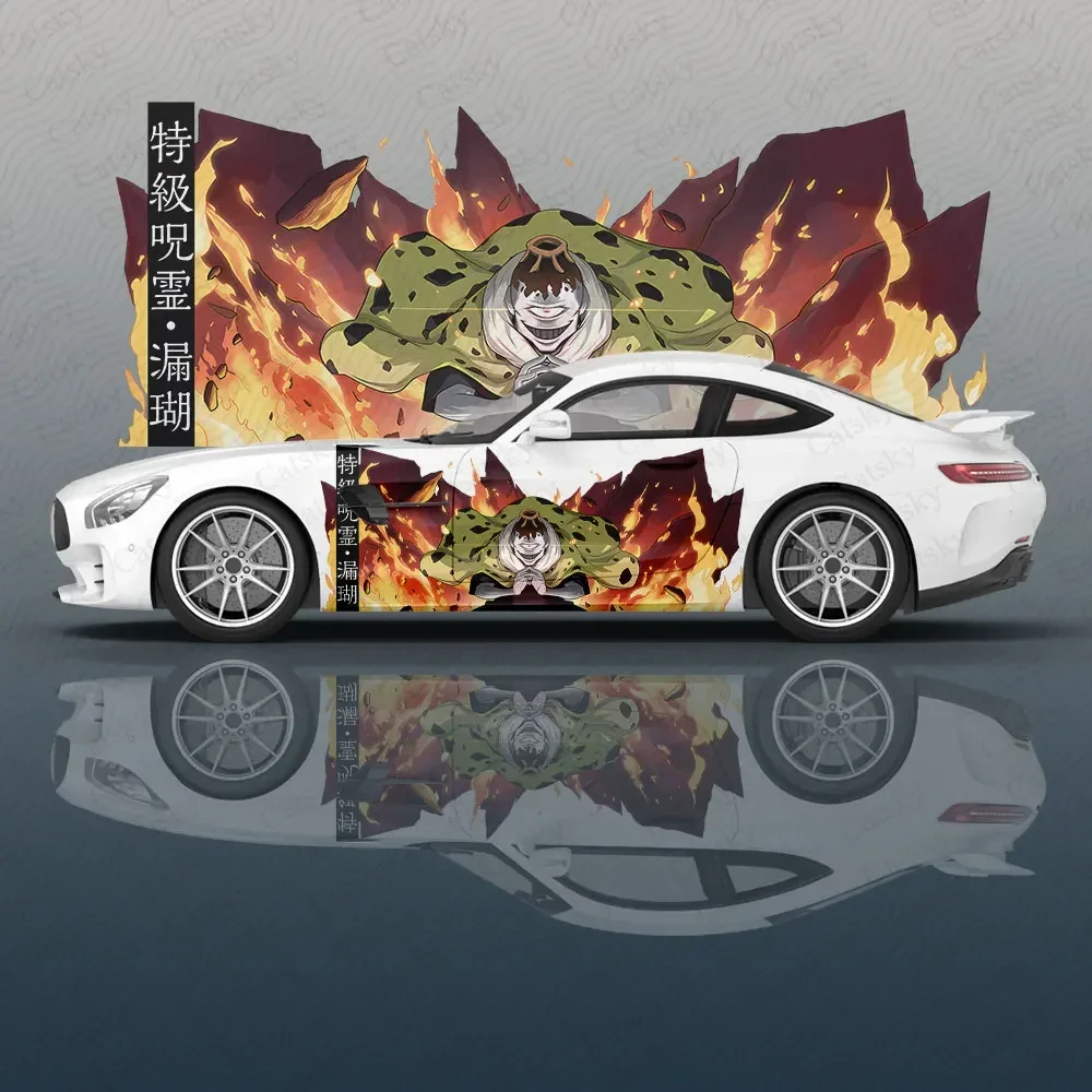 Anime Jujutsu Kaisen Naklejka na karoserię Anime Itasha Winylowa naklejka na boczną samochodu Naklejka na samochód Naklejka ochronna na samochód