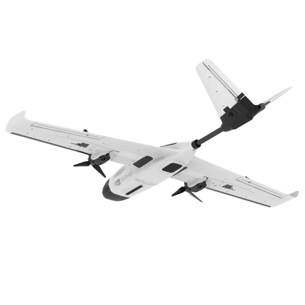 ALcorde TS-Kit d'avion RC à double moteur V-Tail, envergure de 980mm, EPP FPV, PNP, capacité VTOL réservée, compatible avec GoPro, DJI, Runcam