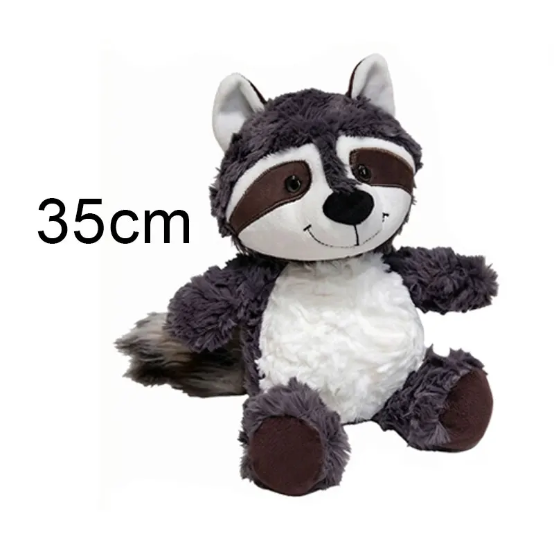 25-50cm Kawaii Waschbär Plüschtier, Niedliches Waschbär-Kuscheltier, Weiches Kissen für Mädchen, Kinder, Babys, Geburtstagsgeschenk
