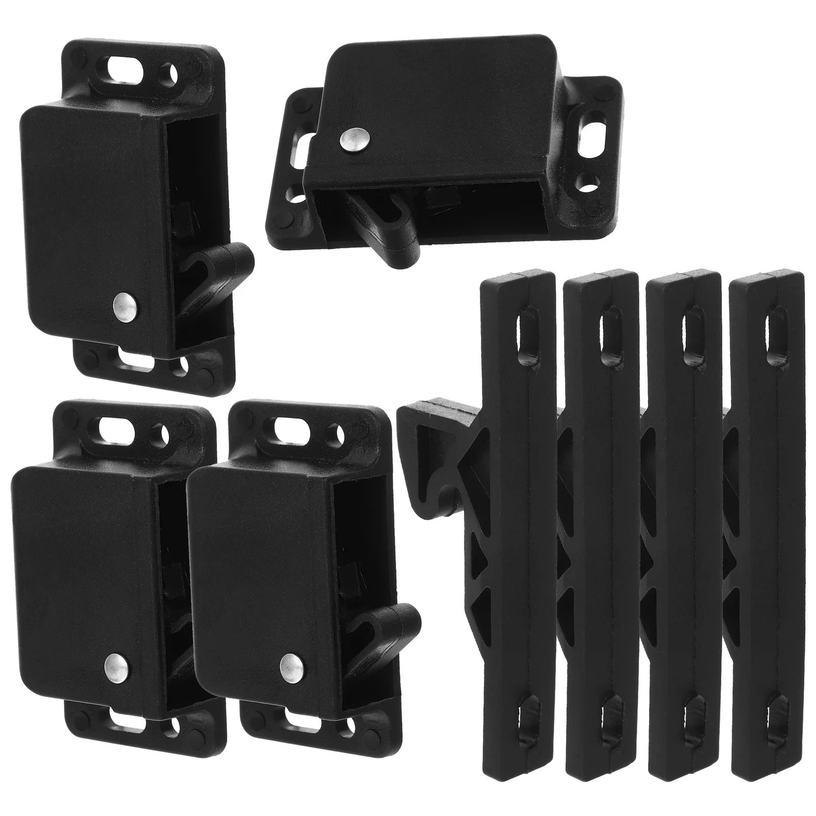 

4Sets Rv Drawer Latch Robust Cabinet Door Catch for Camper Storage Secure Fastening Rust Resistant Long Term Use