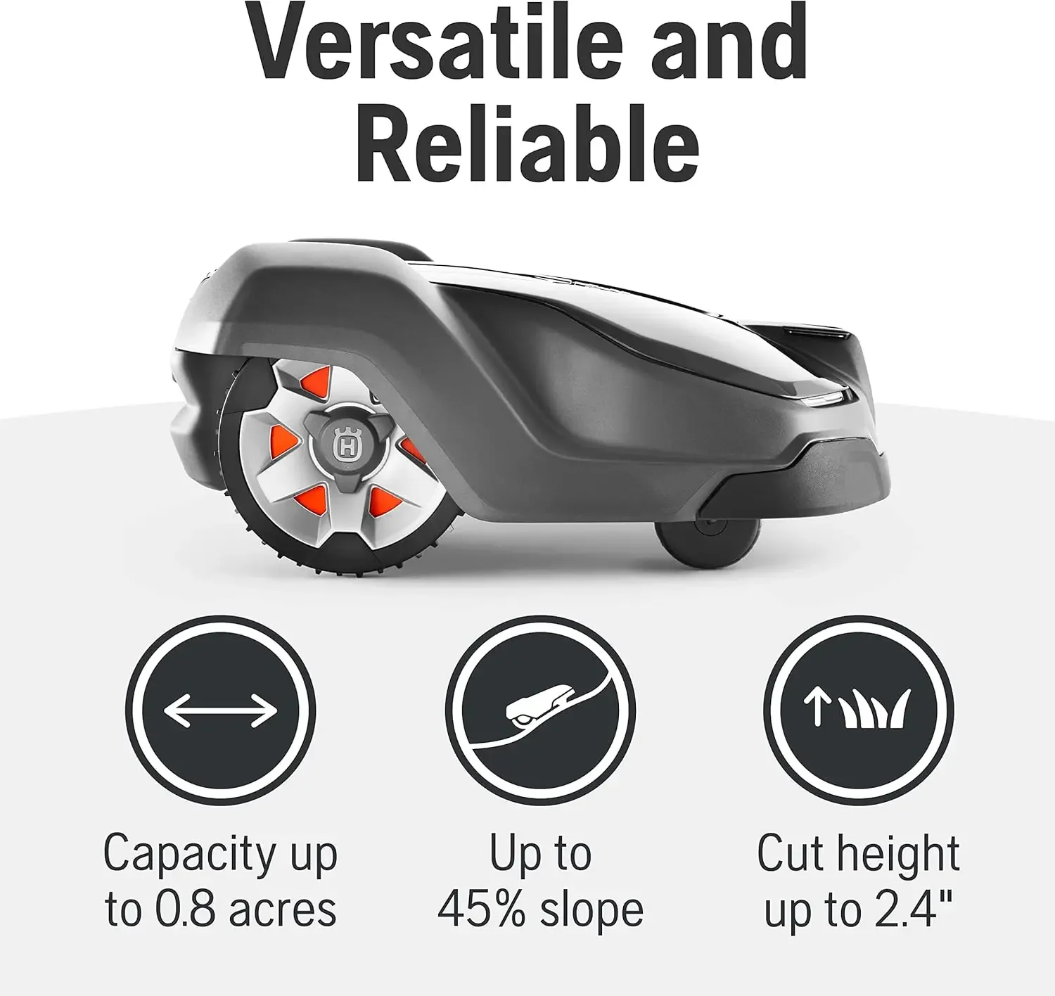 Automower 430X Roboter-Rasenmäher mit GPS-unterstützter Navigation, automatischer Rasenmäher mit Selbstinstallation