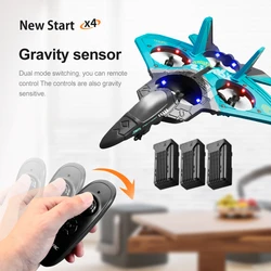 RC Remote Control Airplane 2.4G Remote Control Fighter Hobby Plane Glider Airplane EPP Foam Toys RC drone Kids Gifts drop ship