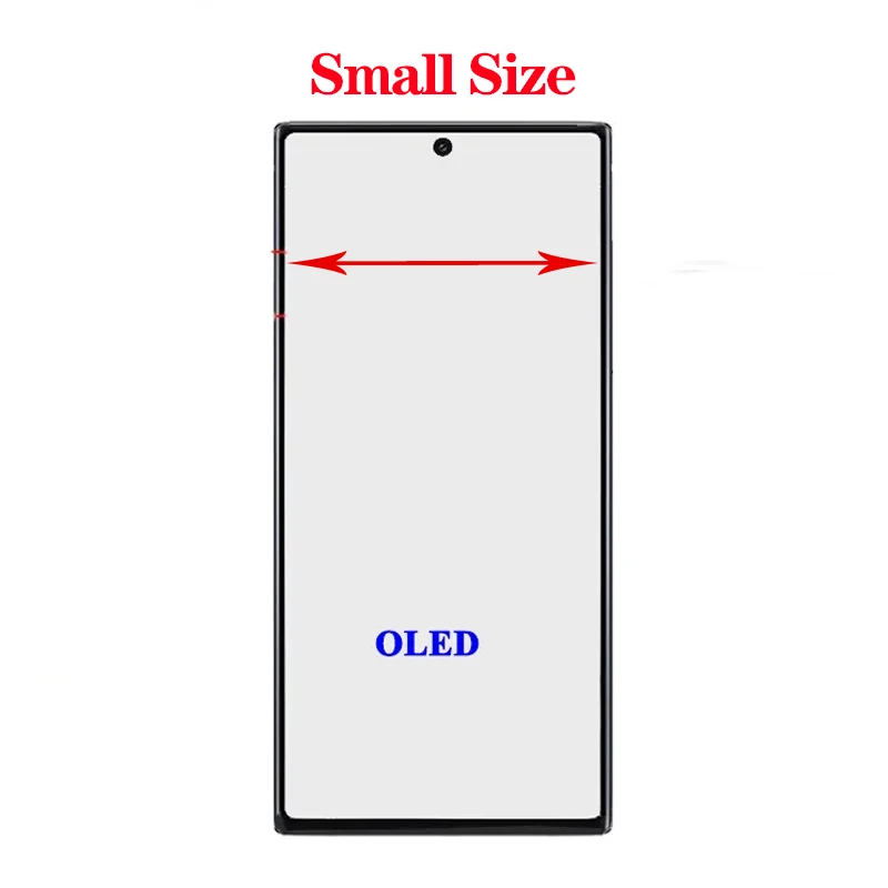 OLED For SAMSUNG Galaxy Note 10 N970F N970 N9700 Touch Screen Display Note 10 Plus N975 N9750 Replacement Patrs LCD 100%Tested