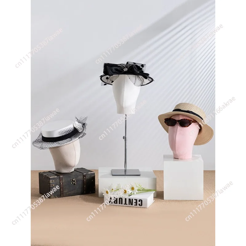 Color hats, model head props, clothing stores can insert pins, men's and women's display racks, dummy head molds, window