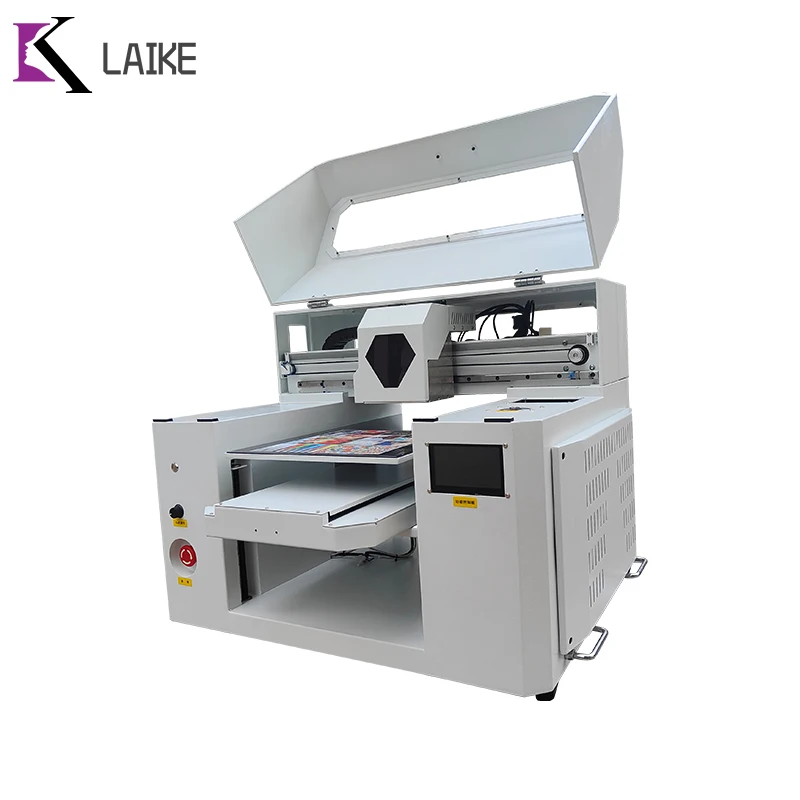 Best Mini Size Desktop Flatbed Led Light Phone Case A5 Uv Printer For Wooden Paper