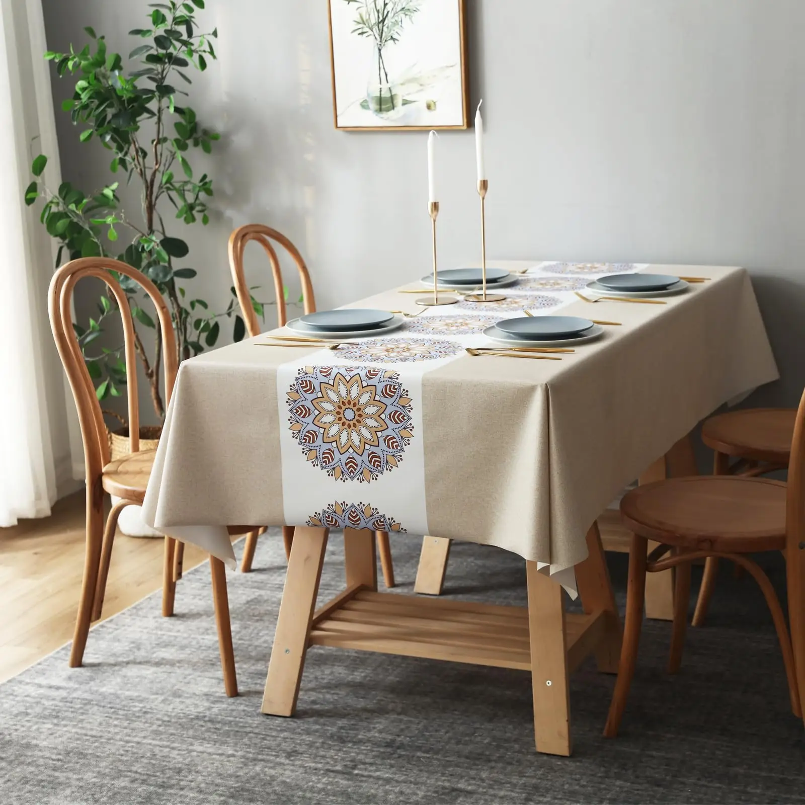 PVC Oil-Proof Tablecloth 55