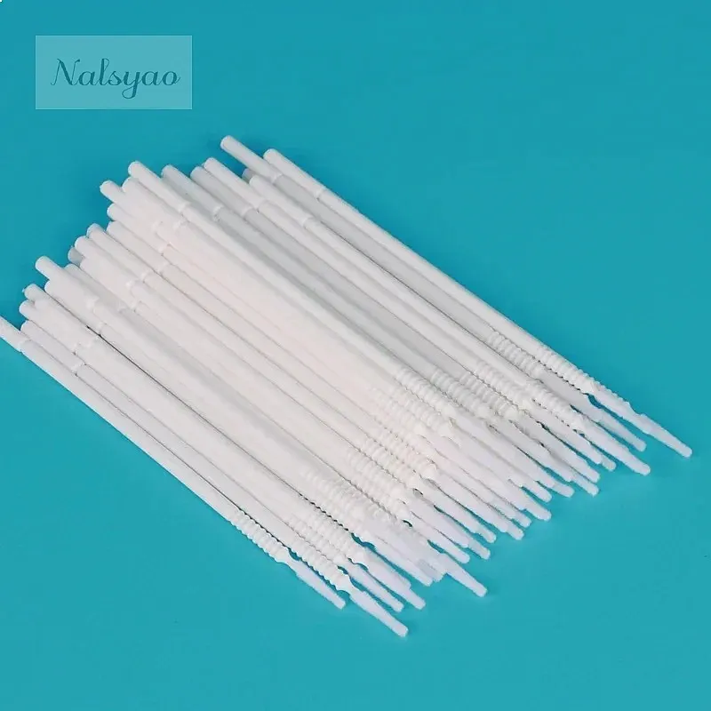Wholesale 100pcs Disposable Eyelash Extension Cotton Swabs Graft Lashes Glue Cleaning Stick Makeup Micro Brush