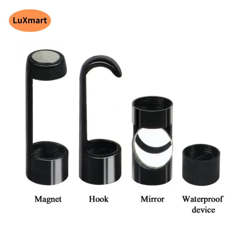 Accesseries Hook Magnet Side View Mirror Set Endoscope Camera Waterproof with Screw Threads Compatible for 8mm /5.5mm