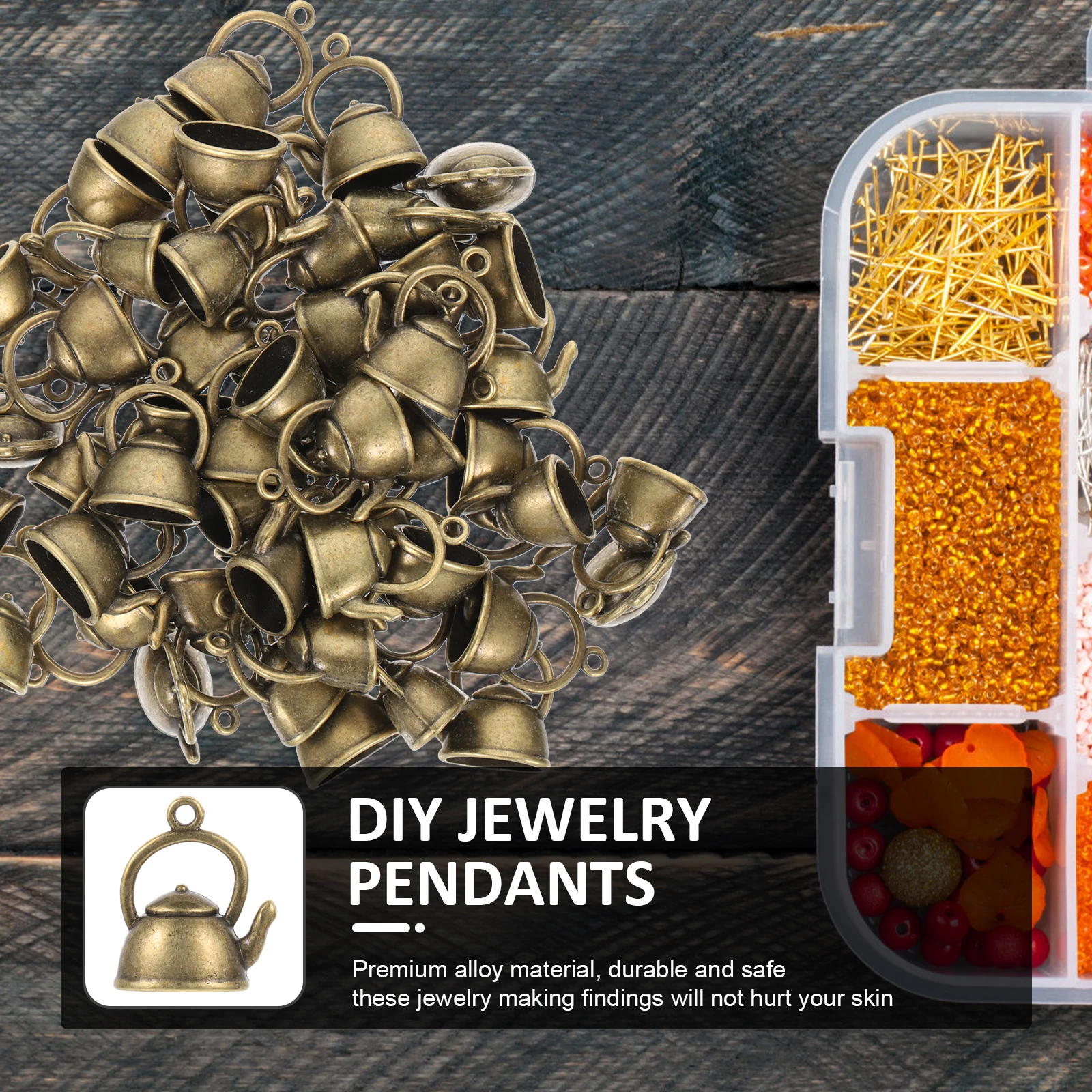 

Мини-чайник, подвески из сплава, подвески, сделай сам, ювелирные изделия, ожерелье, брелок для ключей, подвесные украшения, маленькие металлические подвески, аксессуары для вечеринки