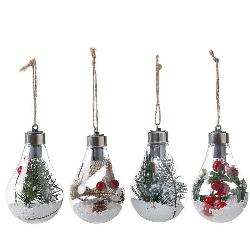Led Globe Night Light Led Christmas Light Fence Hanging Ball Light Led Hanging Light Indoor Wall Decoration
