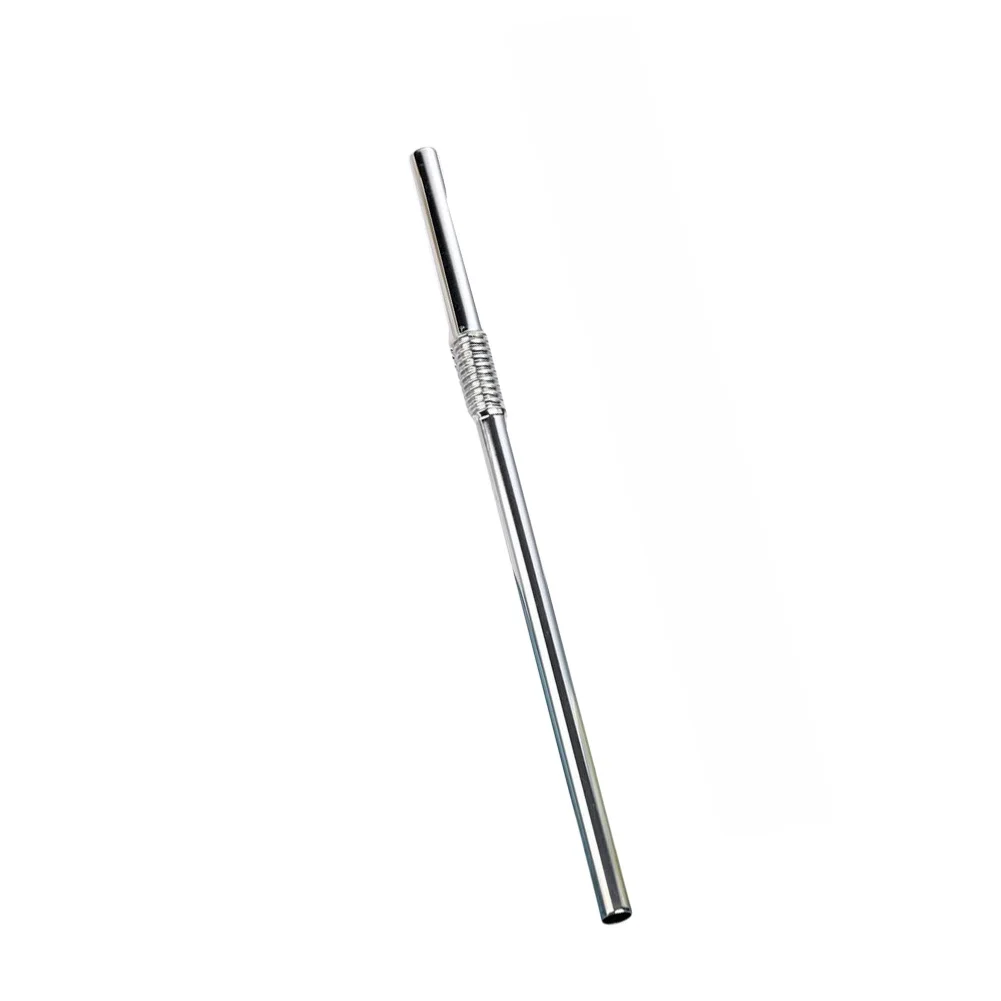 Stainless Steel Bendable Straw for Sustainable Drink Choices Compatible with Most Cold Beverage Types and Vessels
