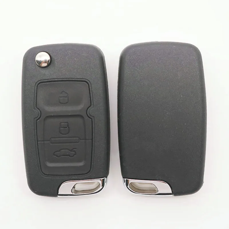 Remote Key Shell For Geely Emgrand 7 EC7 EC715 EC718 7-RV EC7-RV EC715-RV EC718-RV Uncut Blade Replace Flip Folding Key Fob Case