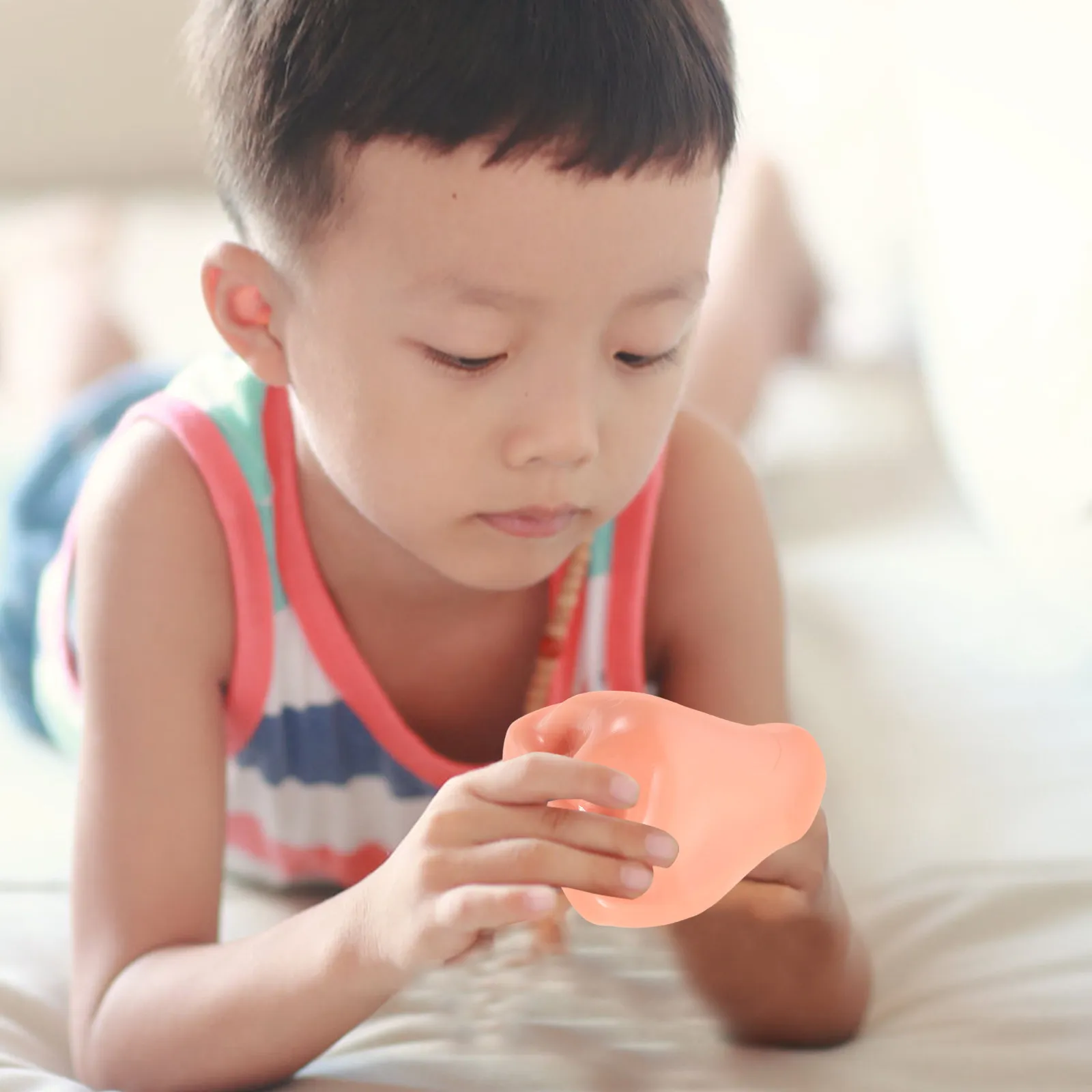 

Набор из 4 реалистичных мягких игрушек-симуляторов носов для снятия стресса: забавный реквизит для вечеринок, интерактивная новинка для розыгрышей