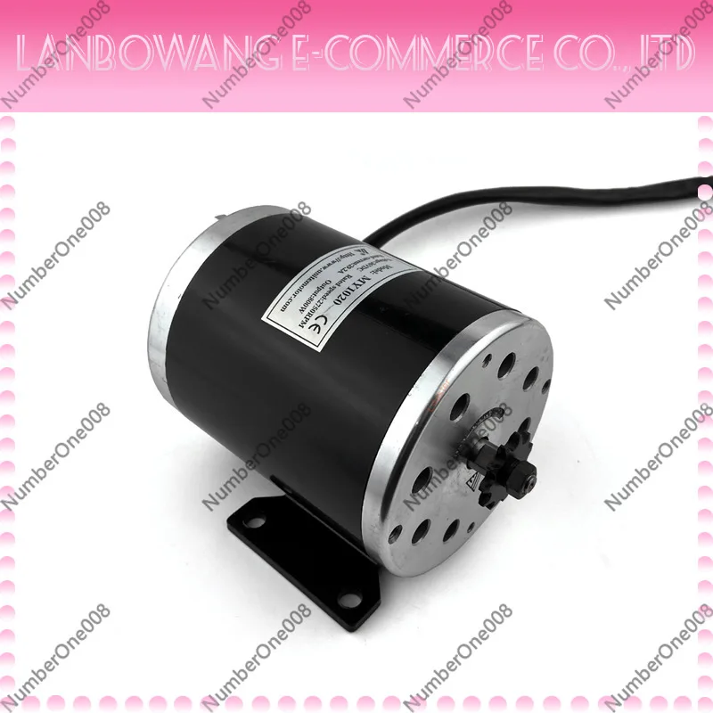 500W 800W 1000W High-Speed E-Bike Brushed DC Motor with Bracket Electric Conversion