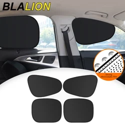 BLALION Car Side Window Sunshade Cover Inside Electrostatic Adsorption Side Curtain Car Hot Shield Screen Anti-Glare Protection