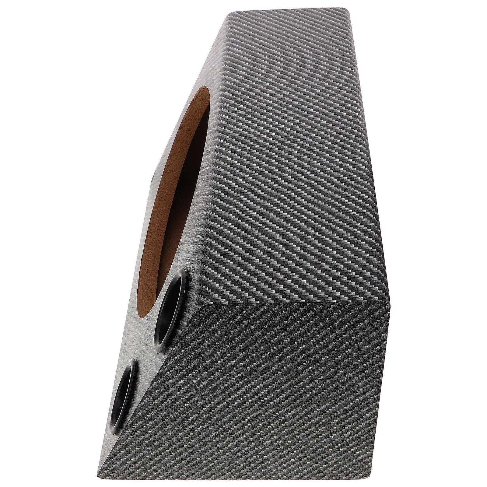 

Wooden Trapezoidal Car Audio Subwoofer Speaker Box PVC Veneer Vehicle Speaker Enclosure Trapezoidal Subwoofer Enclosure