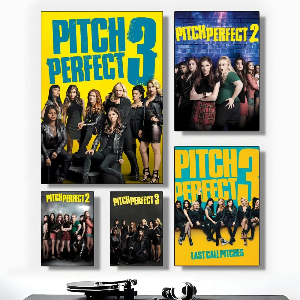 Catchy Melodic P-Pitch Perfect Poster High-Grade For Home Room Bar Cafe Decoration Art & Present