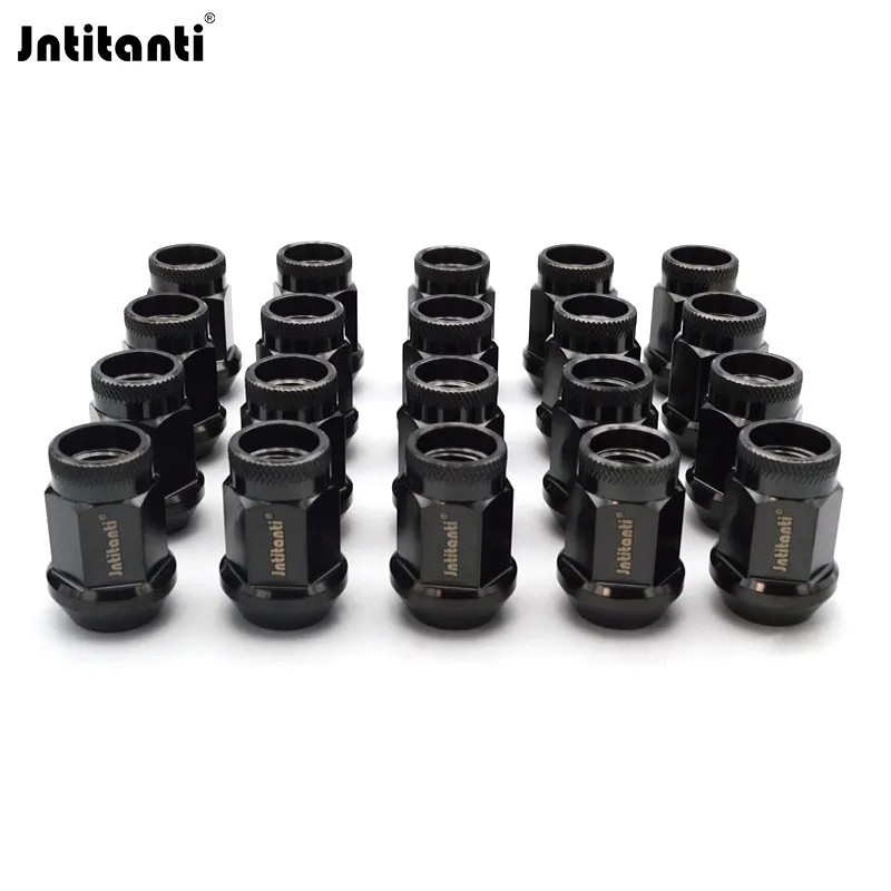 

Jntitanti 20 шт. гайка обода колеса M14*1,5*35 мм гоночные детали конус сиденья никогда не ржавеет Gr.5 титановая гайка для гоночного автомобиля Tesla VW AUDI