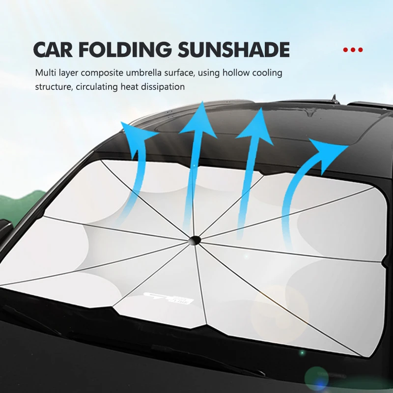 

Car Front Windshield Sunshade Umbrella Uv Protection Folding Shading For KIA Proceed Sorento Cerato Optima Sportage Ceed Niro