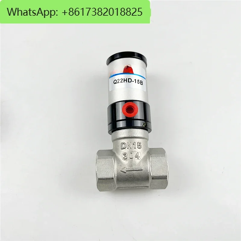 304 stainless steel pneumatic valve Q22HD-15 20 25 32 40 50 sprinkler cut-off valve vacuum pipeline valve