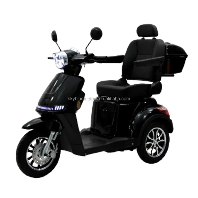 حار بيع Poweul 60 فولت ليثيوم أيون سكوتر كهربائي منخفضة السرعة 25 كيلومتر/ساعة دراجة كهربائية للبالغين 3 عجلة التنقل #5