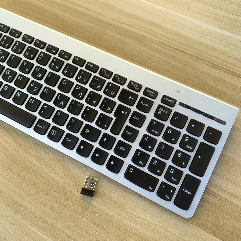 100% original Greek wireless keyboard for Lenovo