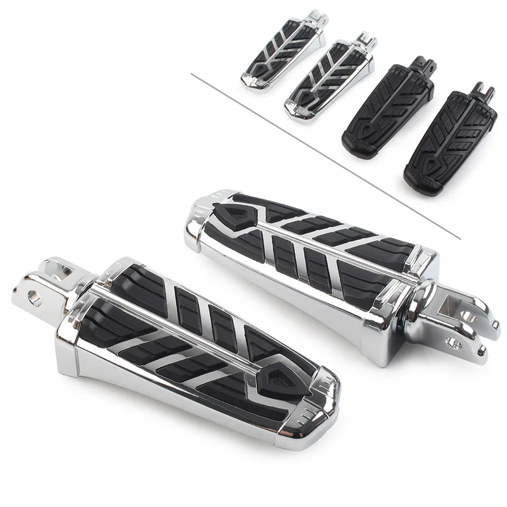 1 Pair Motorcycle Front Footrests Rider Footpegs Foot Pedal For Harley Davidson Breakout 114 FXBRS Sportster S 2021-2022