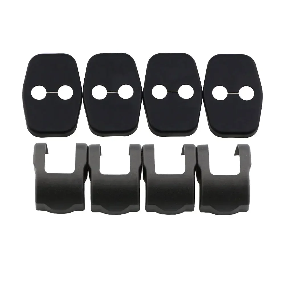 ABS Door Lock Protective Cover for Peugeot 308 408 208 2008 3008 for Citroen C4 4Pcs/Set Door Stopper Covers Accessories