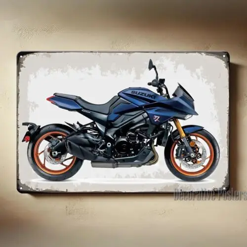 Katana 1000 Motorcycle Metal Poster - Collectable Sign Size:20x30cm