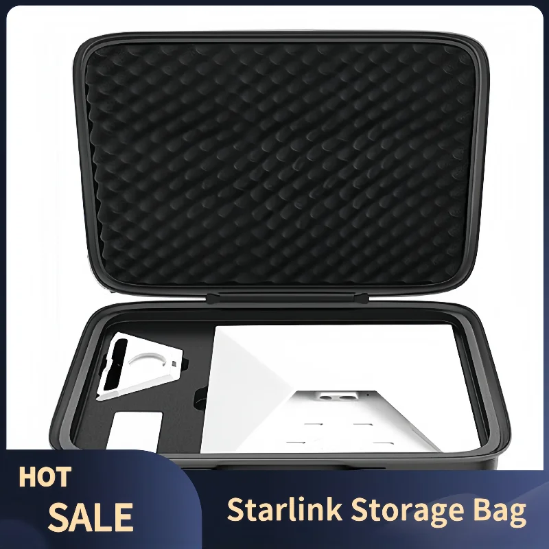 1PC Portable Carrying Storage Bag For StarLink Mini Case Travel Waterproof Storage Case Protection Bag With Multiple Compartment