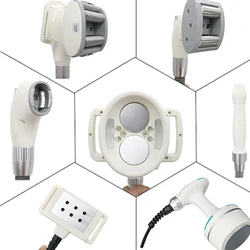 V9 V10 V-NINE V-TEM V-Shape Series Cellulite Removal Roller Massager Cavitation + Vacuum + RF + BIO + Cooling Pads Accessories