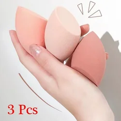 3pcs Beveled  powder puff  Random Color