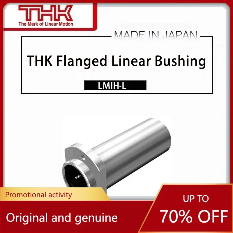 Original New THK linear bushing with  Cut Flange LMIH LMIH12L LMIH12LUU linear bearing